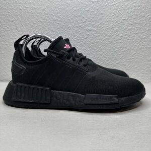adidas NMD R1 Primeblue Black and Pink Running Shoes
